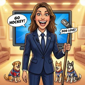 Wan 2.7 Pro — Over-the-top cartoon caricature