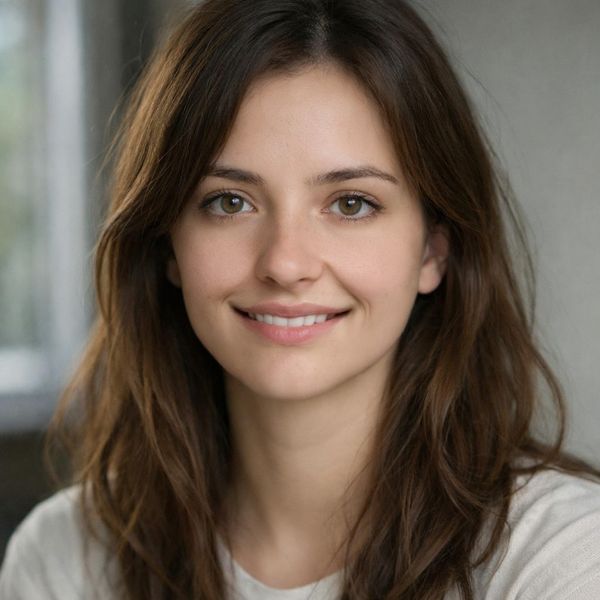 {
  "action": "image_edit",
  "reference": "uploaded neutral portrait",
  "change": "Warm genu...