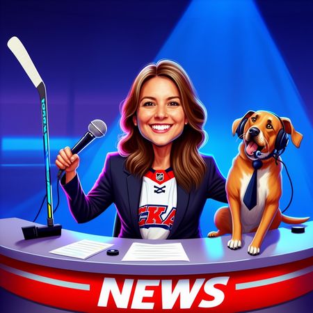 Reve Image 1.0 benchmark result for Over-the-top cartoon caricature