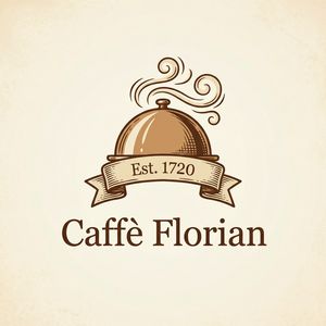 Nano Banana Pro — Vintage Cafe Logo