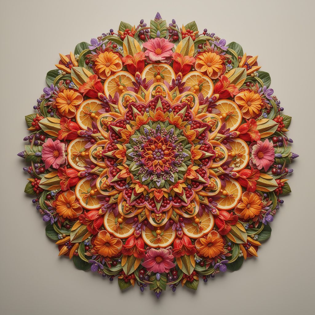 FLUX.2 [max] full size benchmark result for Intricate Floral Mandala