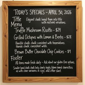 Imagen 4.0 Generate 001 — Chalkboard Menu