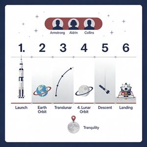 Seedream 4.5 — Apollo 11: Journey to Tranquility