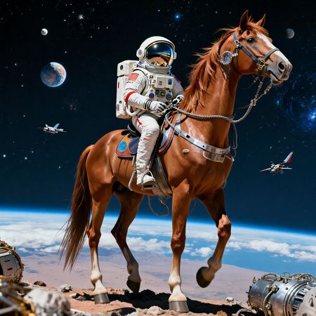LongCat-Image benchmark result for The Reversed Rodeo