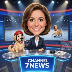 Grok Imagine Image — Over-the-top cartoon caricature