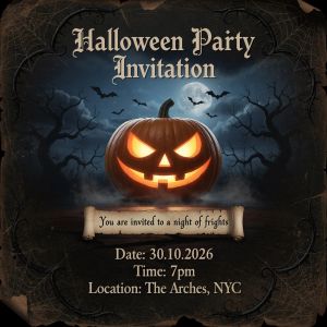 FLUX.2 [pro] — The Halloween Invitation