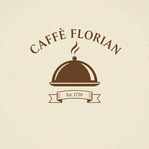 FLUX.2 [max] — Vintage Cafe Logo