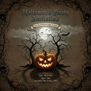 Nano Banana — The Halloween Invitation