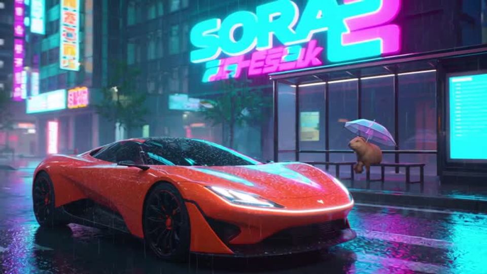 AI video generated by Sora 2