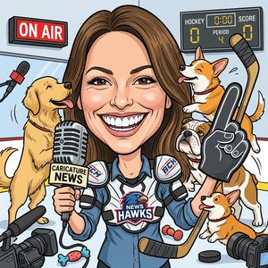Nano Banana 2 — Over-the-top cartoon caricature