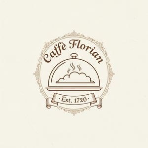 Nano Banana — Vintage Cafe Logo