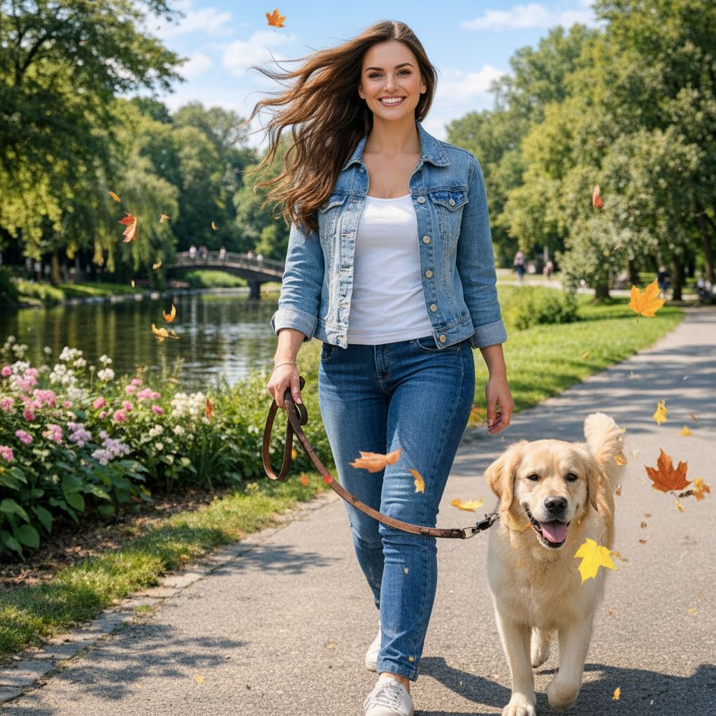 Nano Banana full size benchmark result for Golden Hour Stroll