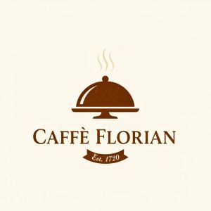 FLUX.2 [flex] — Vintage Cafe Logo