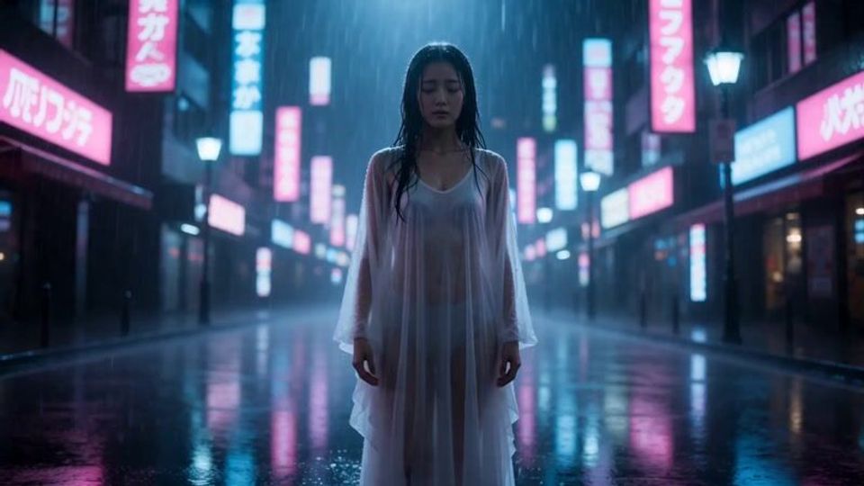 AI video generated by Seedance 2.0 — arena challenge: Neon Rain Reverie