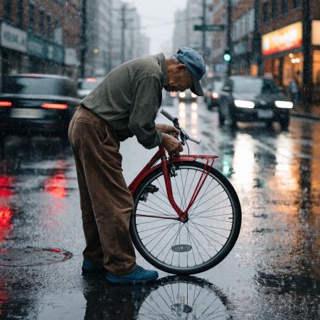 Recraft V4 Pro benchmark result for Candid Street Photography