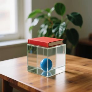 Qwen Image — Geometric Composition