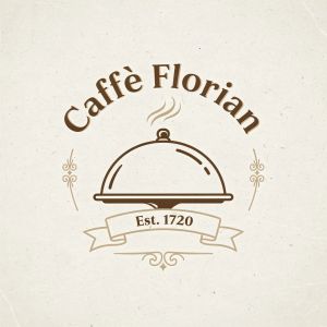 FLUX.2 [pro] — Vintage Cafe Logo
