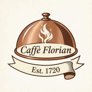 Qwen Image 2.0 — Vintage Cafe Logo