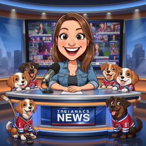 FLUX.2 [flex] — Over-the-top cartoon caricature