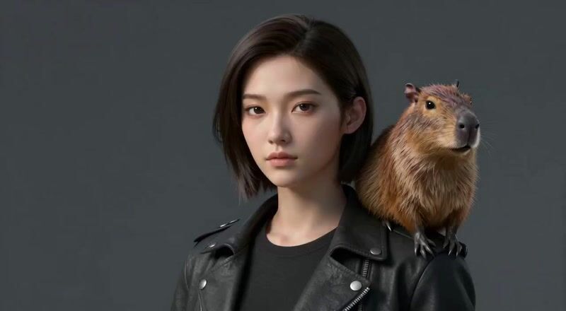 AI video generated by P-Video Avatar