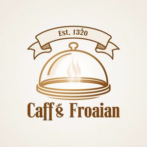 Bria FIBO — Vintage Cafe Logo