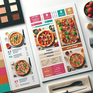DALL-E 3 — Modern Clean Menu