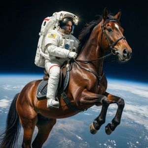 Qwen Image 2512 — The Reversed Rodeo