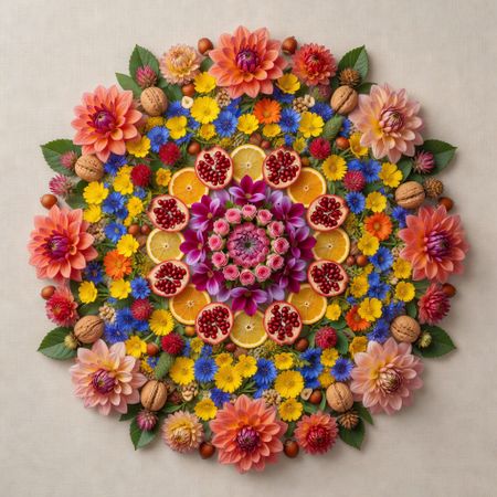 Grok Imagine Image Pro benchmark result for Intricate Floral Mandala