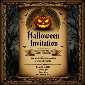 FLUX1.1 [pro] Ultra — The Halloween Invitation