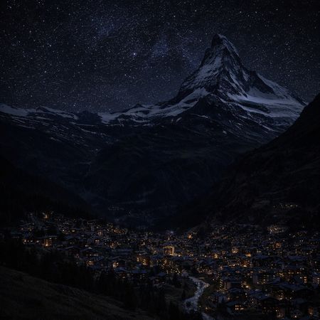 GPT Image 1.5 edited result for Night Sky Transformation
