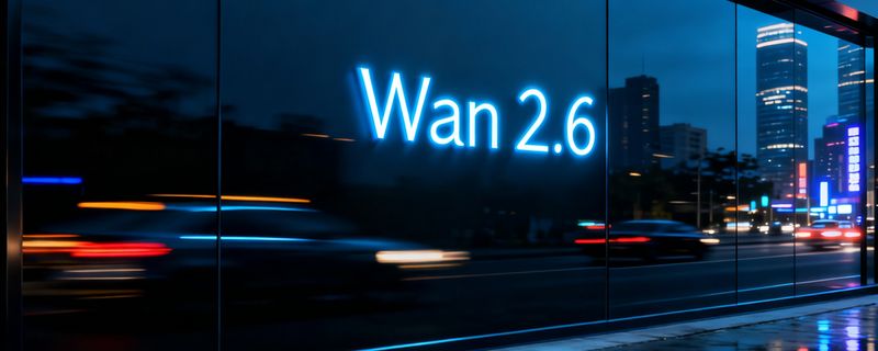 Wan 2.6 AI generated video example