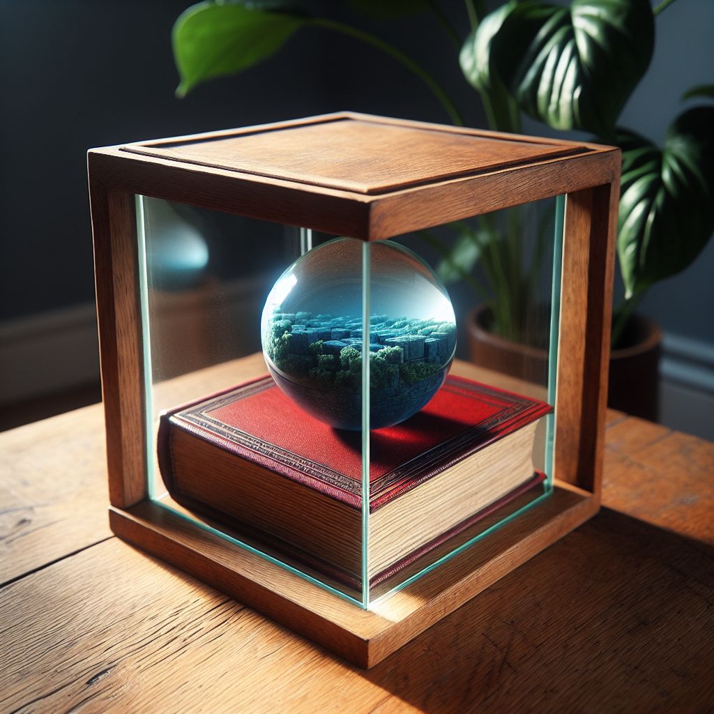 DALL-E 3 full size benchmark result for Geometric Composition