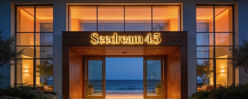 Seedream 4.5 AI generated image example