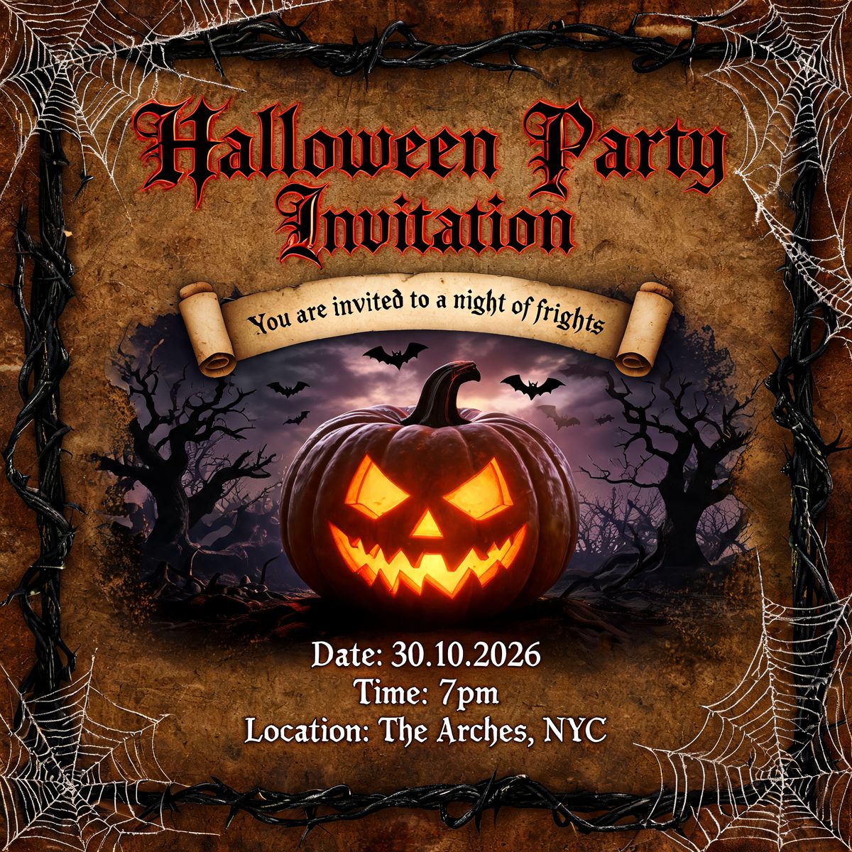 Seedream 5.0 Lite full size benchmark result for The Halloween Invitation