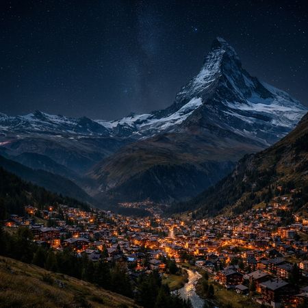 Nano Banana 2 edited result for Night Sky Transformation