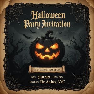 FLUX.2 [dev] — The Halloween Invitation