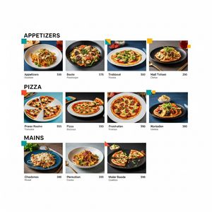 Imagen 4.0 Ultra Generate 001 — Modern Clean Menu