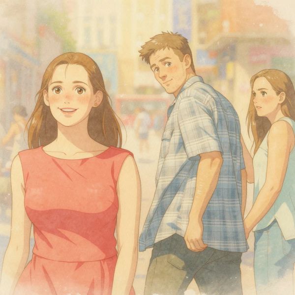 AI image generated by FLUX.2 [max], ranked #2 of 14 in the "Studio Ghibli Anime Style" arena challenge — prompt: Transform this photo into a Studio Ghibli–inspired illustration. Use soft pastel colors, hand-painted textures, gentle lighting, dreamy backgrounds, and a warm, nostalgic mood