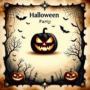Stable Diffusion 3.5 Large Turbo — The Halloween Invitation