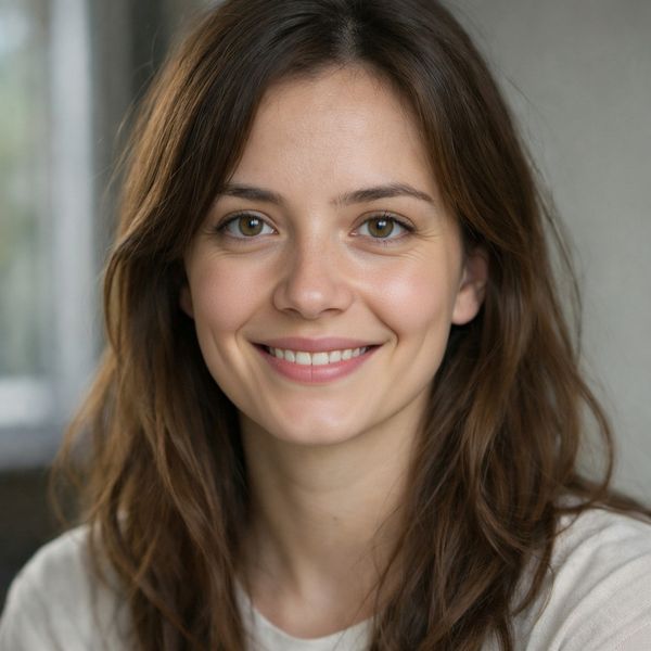 {
  "action": "image_edit",
  "reference": "uploaded neutral portrait",
  "change": "Warm genu...