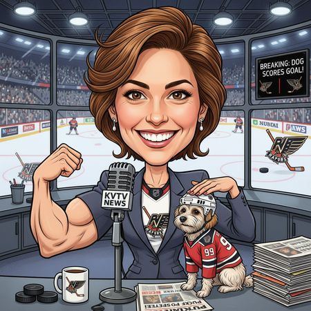 Nano Banana benchmark result for Over-the-top cartoon caricature