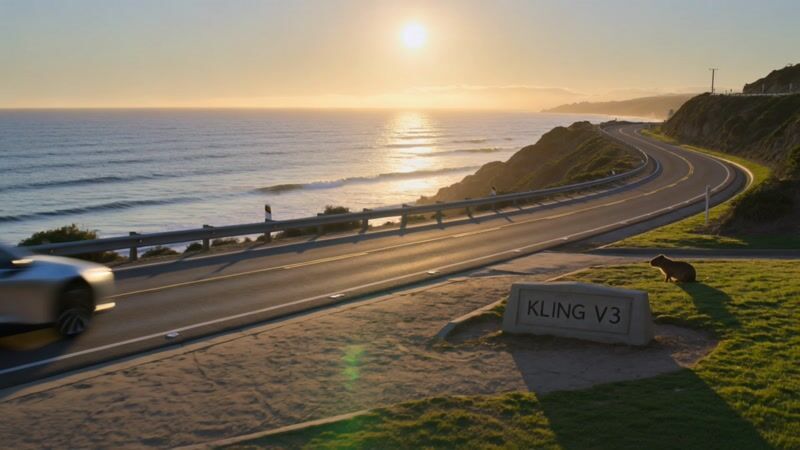 Kling V3 AI generated video example