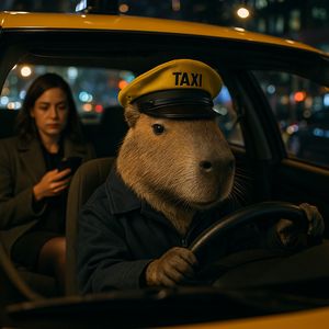 GPT Image 1 — The Capybara Taxi Driver