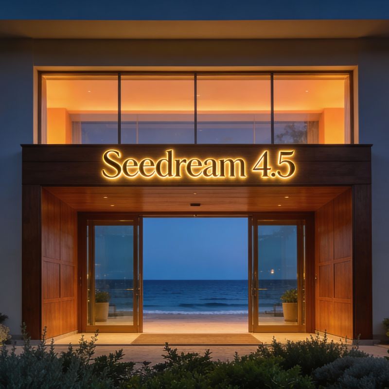 Seedream 4.5 AI generated image example
