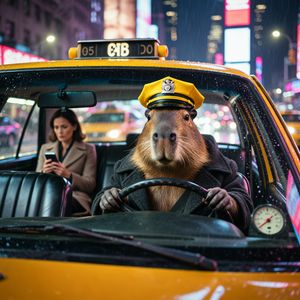 Wan 2.5 (Preview) — The Capybara Taxi Driver