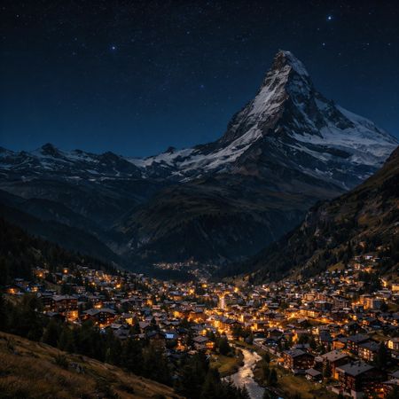 Seedream 5.0 Lite edited result for Night Sky Transformation