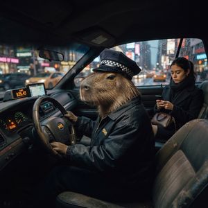 Nano Banana 2 Lite — The Capybara Taxi Driver