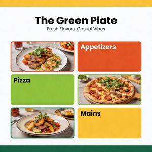 Seedream 4.5 — Modern Clean Menu