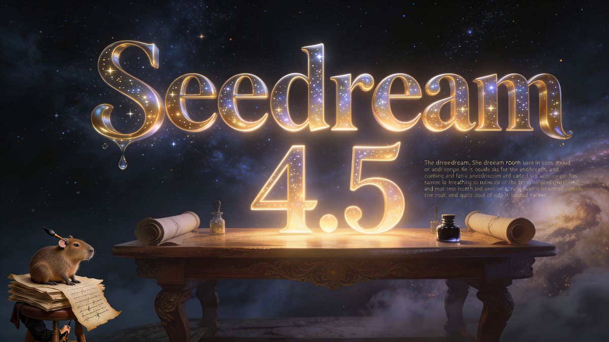 Seedream 4.5 AI generated image