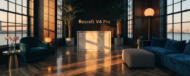 Recraft V4 Pro AI generated image example